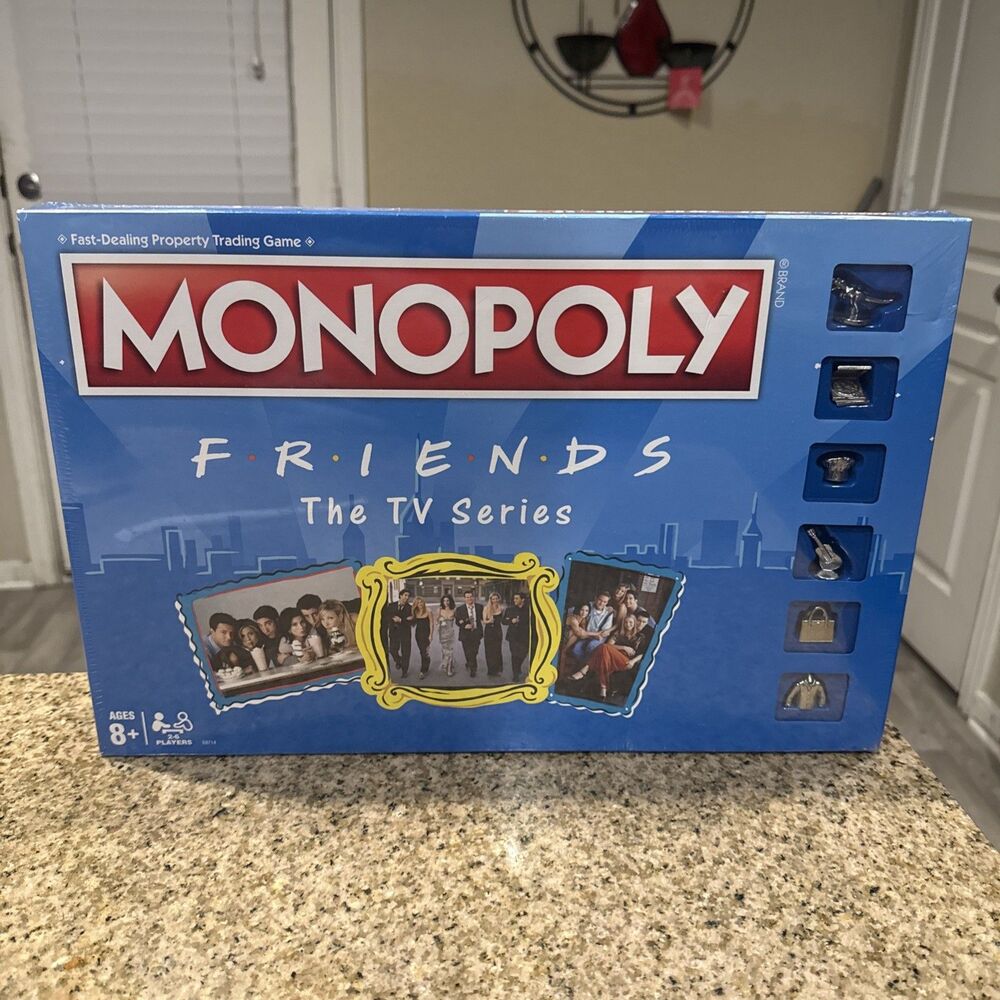 Monopoly: Friends the TV Series Edition Board Game 2019 Sealed NIB